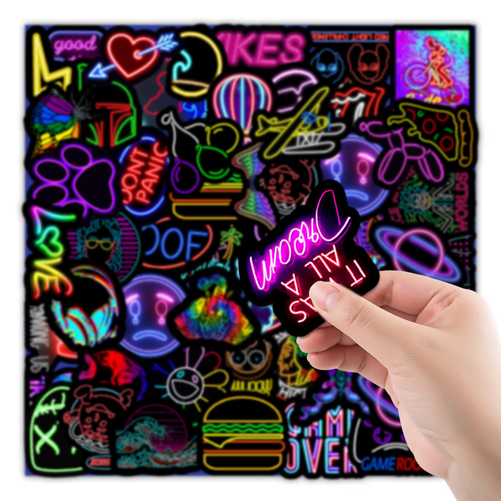 Glow in the Dark | Special Edition: Neon Stickers